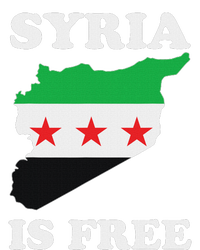 I Love Syria Is Free Syrian Map New Syrian Flag Tie-Dye T-Shirt