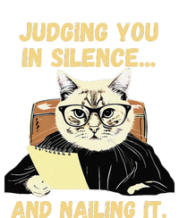 Sarcastic Funny Cat Judging You In Silence And Nailing It T-Shirt