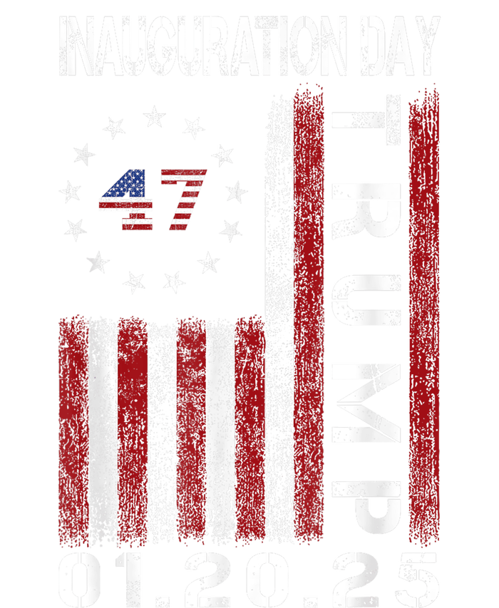 Donald Trump Inauguration Day 2025 47th President Usa Flag T-Shirt