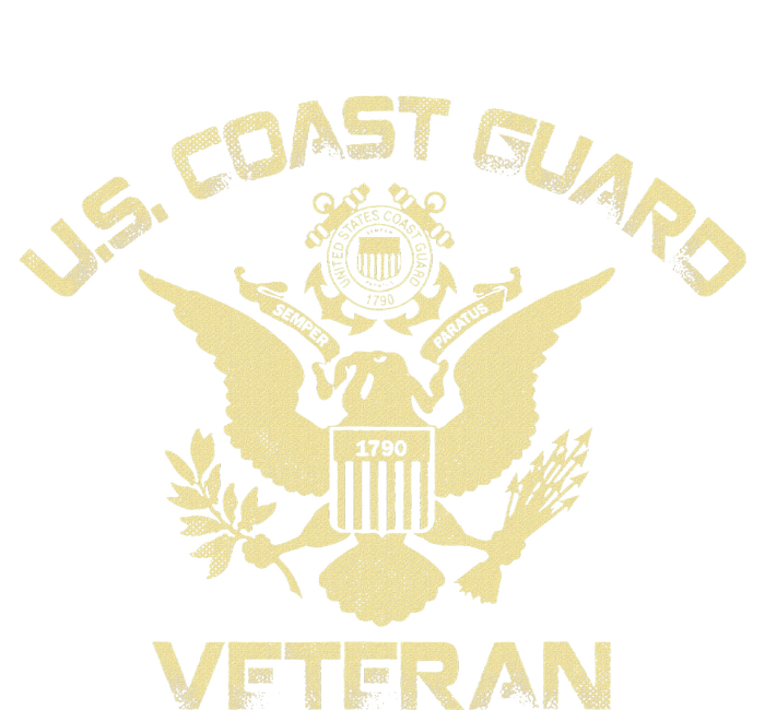 U.S. Coast Guard Veteran Eagle Vintage Veterans Day T-Shirt