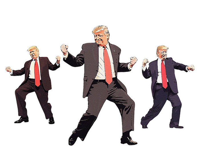 Funny Trump Dancing Dance Moves Rally Maga T-Shirt