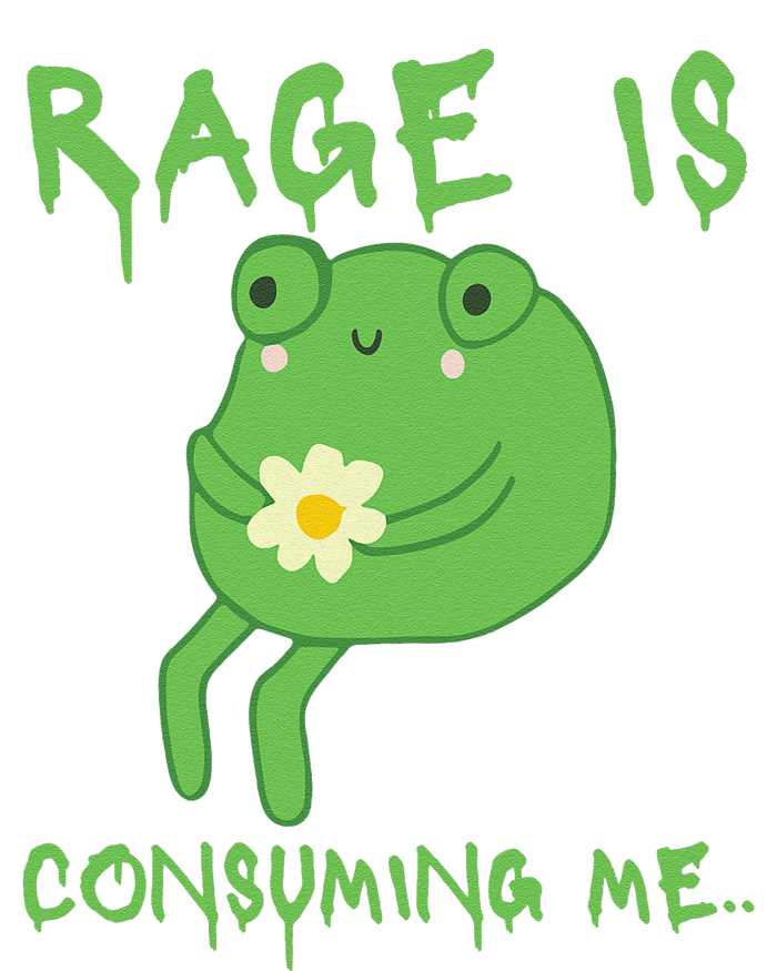 Rage Is Consuming Me Meme Frog Meme Forg Funny Memes Genz Cooling Performance Crew T-Shirt