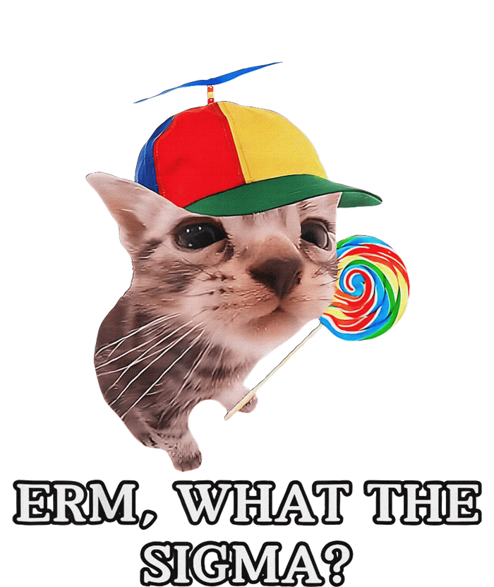 Erm What The Sigma Cat Candy Short Acrylic Beanie