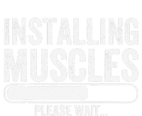 Funny Panda Installing Muscles Please Wait Gym Fitness T-Shirt