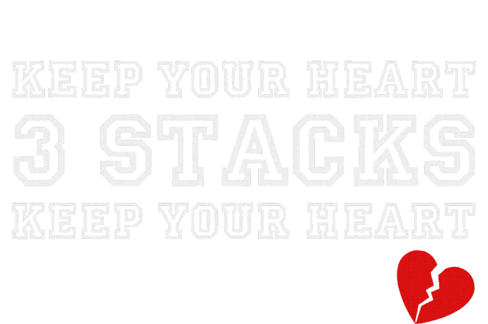 Funny Heartbreak Keep Your Heart Three Stacks Cooling Performance Crew T-Shirt