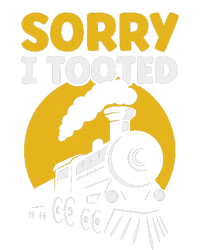 Funny Sorry I Tooted Railroad Train Lover Sustainable Beanie