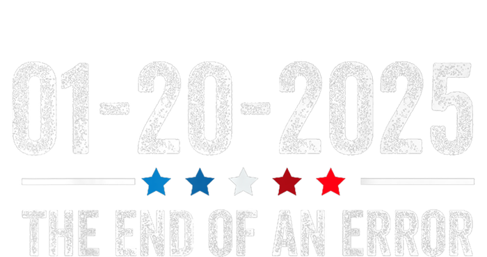 End Of An Error January 20 2025 Inauguration Trump V-Neck T-Shirt