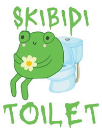 Skibid.I Toilet Meme Frog Meme Forg Funny Memes Brainrot Meme T-Shirt