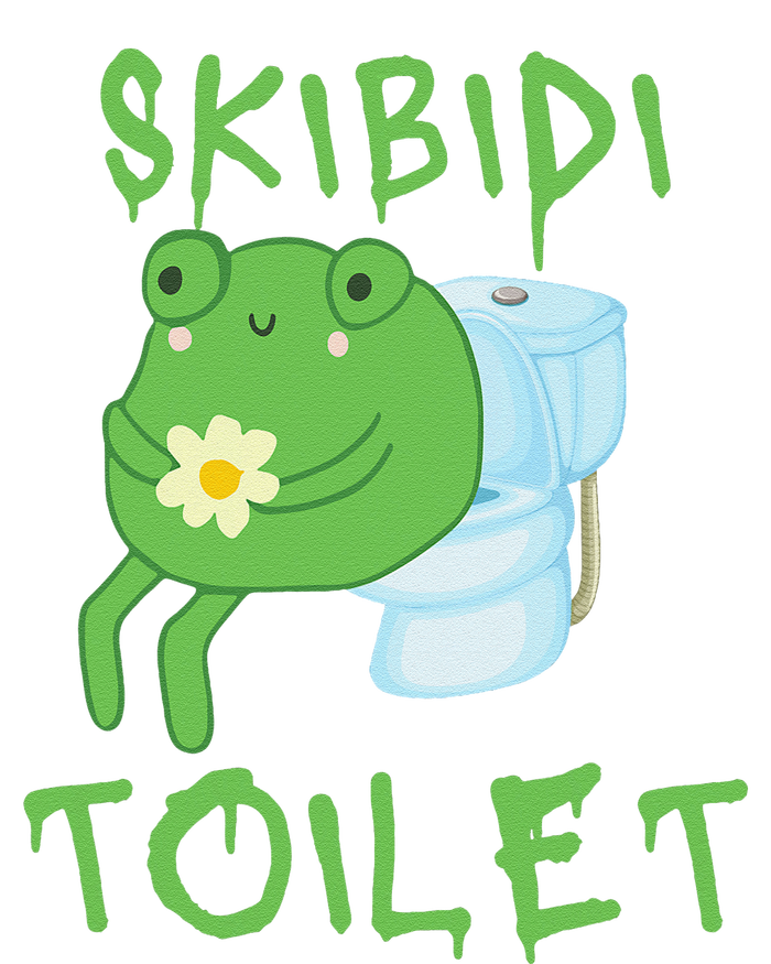 Skibid.I Toilet Meme Frog Meme Forg Funny Memes Brainrot Meme T-Shirt