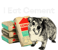 I Eat Cement Cursed Hyrax Funny Oddly Specific Dank Meme T-Shirt