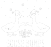 Goose Bumps Funny Christmas Goose Cute Goose Baby Long Sleeve Bodysuit