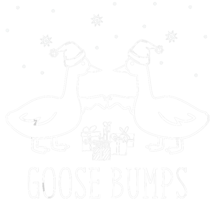 Goose Bumps Funny Christmas Goose Cute Goose Baby Long Sleeve Bodysuit