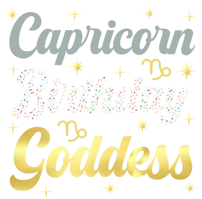 Capricorn Birthday Goddess Capricorn Women Astrology Zodiac T-Shirt