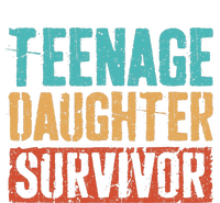 Teenage Daughter Survivor Vintage Dad Mom FatherS Day Gift T-Shirt