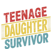 Teenage Daughter Survivor Fathers Day Dad Joke T-Shirt