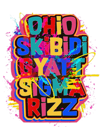 Skibid.I Rizz Gyatt Ohio Sigma Funny Rizzler Gift Toilet Meme T-Shirt