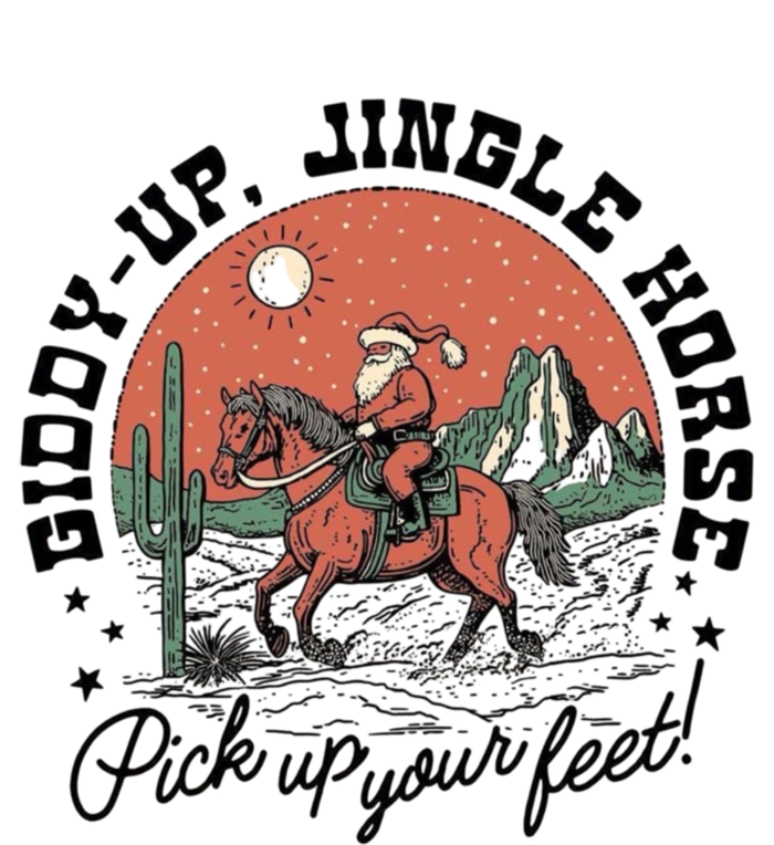 Giddy Up Jingle Horse Christmas Country Howdy Santa Great Gift T-Shirt