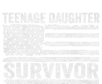 Teenage Daughter Survivor Vintage Dad Mom FatherS Day Gift T-Shirt