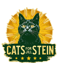 Cats For Jill Stein For President Teess Green Usa Cooling Performance Long Sleeve Crew