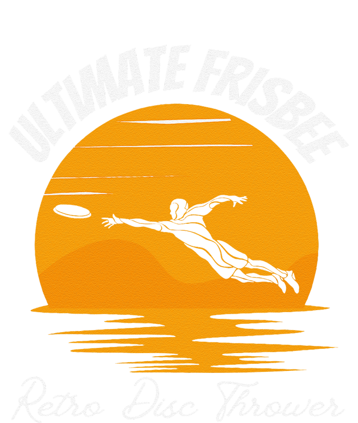 Retro Ultimate Frisbee Playervintage Flying Disc T-Shirt