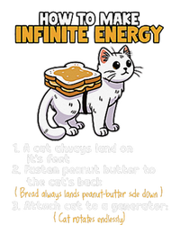 How To Make Infinite Energy Cat Humor Minimalist Cooling Performance Crew T-Shirt