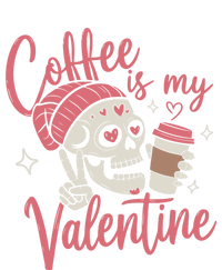 Coffee Is My Valentine Skeleton Couple Lover Cooling Performance Long Sleeve Crew