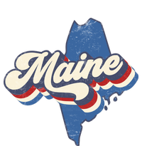 State Of Maine Retro Logo T-Shirt