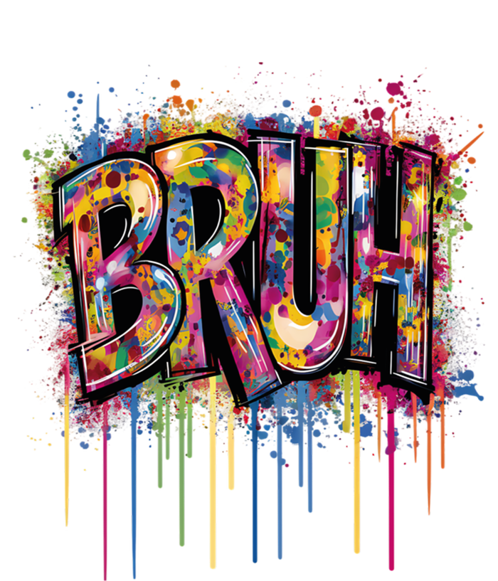 Bruh Funny Saying Meme Graffiti Aesthetic Bruh Funny Gift Poster