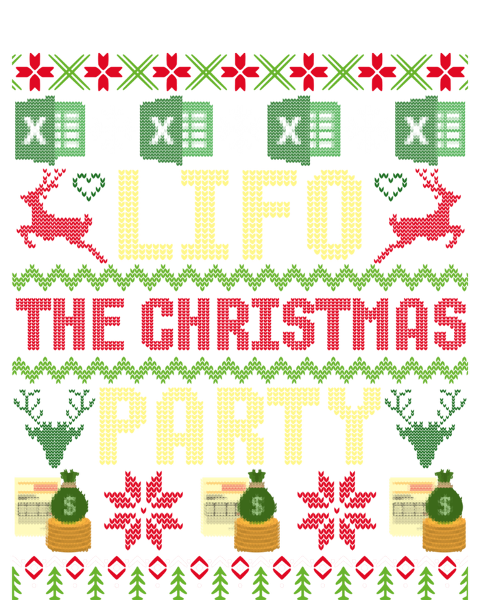 Cpa Lifo The Christmas Party Ugly Accountant Xmas Gift T-Shirt