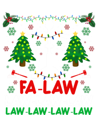 Fa Law Law Funny Christmas Santa Judge Xmas Courtroom Ugly Cute Gift Long Sleeve Shirt