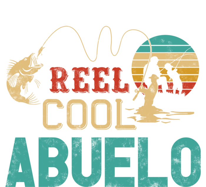 Reel Cool Abuelo Vintage Funny Fishing Rod Funny Gift Buelo Funny Gift T-Shirt