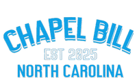 Chapel Bill North Carolina Est 2025 Fanny Vintage Style Kids Hoodie