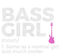 Bass Girl Definition Bass Player For Musicians Tall Sweatshirt