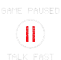 Game Paused Funny Saying Gamer T-Shirt