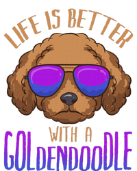 Life Is Better With A Goldendoodle Cute Doodle Dog T-Shirt