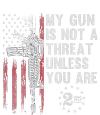 My Gun Is Not A Threat Unless You Are Gun Rights Ar 15 Flag Sweatshirt Cinch Pack Bag