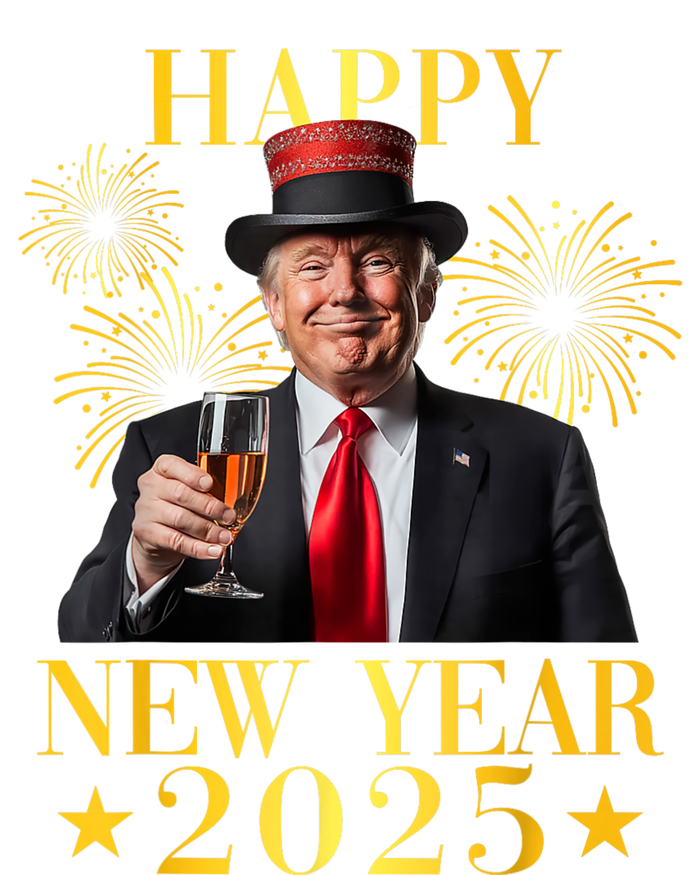 Happy New Year 2025 Funny Trump New Year New America T-Shirt