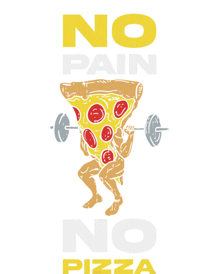 No Pain No Pizza Baby Bodysuit