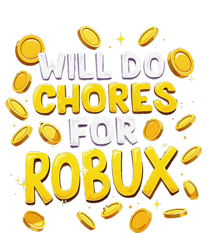 Noob And Professional Gamer Will Do Chores For Robux T-Shirt