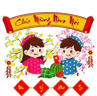 Vietnamese Lunar New Year 2025 Tet Viet Chuc Mung Nam Moi T-Shirt