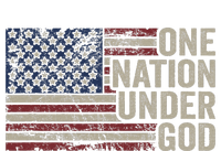 One Nation Under God Christian Usa Vintage American Flag T-Shirt