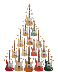 Cool Guitar Christmas Tree Guitar Lovers Christmas Tree T-Shirt