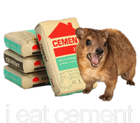 I Eat Cement Hyrax Eat Cement Angry Screaming Hyrax Meme T-Shirt