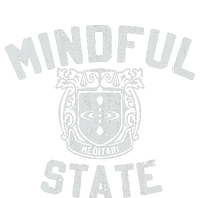 Mindful State Vinteage College Design Mindfulness T-Shirt