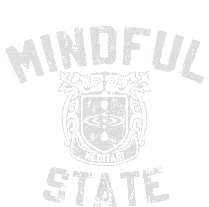 Mindful State Vinteage College Design Mindfulness T-Shirt