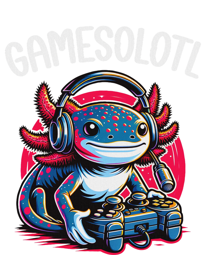 Gamesolotl Axolotl Gamer Anime Gifts Kawaii T-Shirt