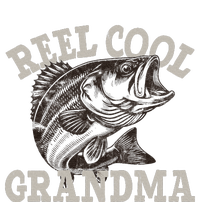 Grandma Reel Cool Funny Fishing Fish Bass Fly Fishing Garment-Dyed Fleece Hoodie