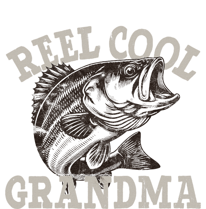 Grandma Reel Cool Funny Fishing Fish Bass Fly Fishing Garment-Dyed Fleece Hoodie