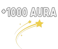 1000 Aura Plus 1000 Aura Points Meme Humor Performance Fleece Hoodie