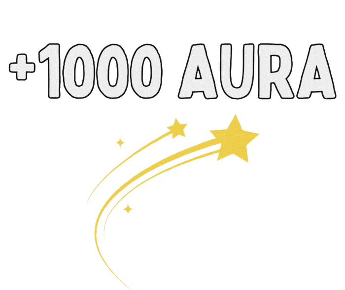 1000 Aura Plus 1000 Aura Points Meme Humor Performance Fleece Hoodie